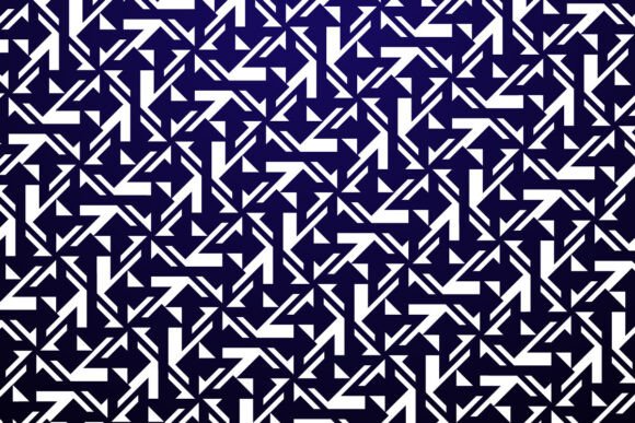 Evaluating Dark Blue Colors the Geometric Patterns for Professional Design Projects