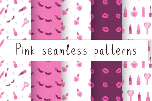 Integrating A Set of Seamless Pink Patterns into Modern Design Workflows