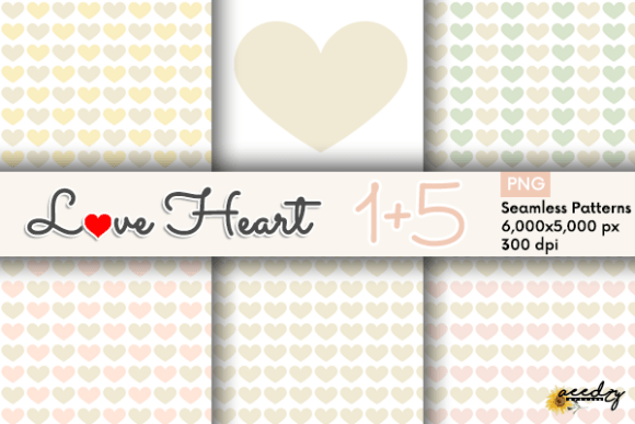 Pastel Sage Hearts Patterns: Elevating Your Digital and Physical Designs