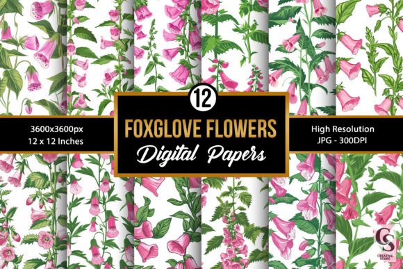 Pink Foxglove Flowers Seamless Patterns: A Comprehensive Evaluation