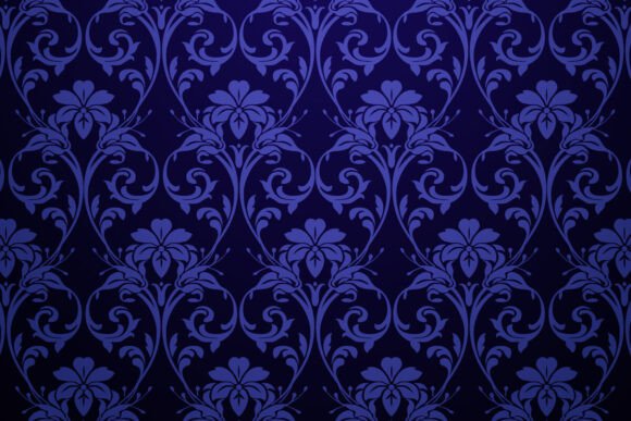 Seamless Patterns Dark Blue Ornamental: Elevating Design with Timeless Elegance