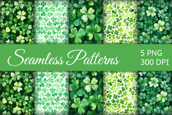 St.Patrick’s Day Patterns PNG
